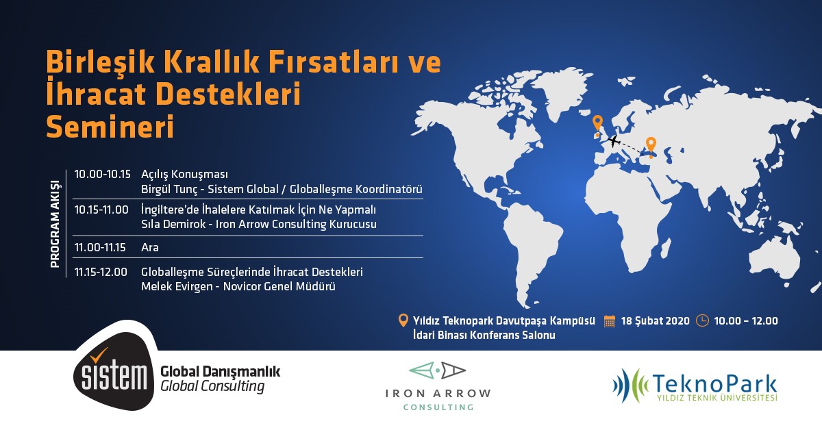 Sistem Global Danışmanlık Birleşik Krallık Fırsatları Ve İhracat Destek Seminerleri