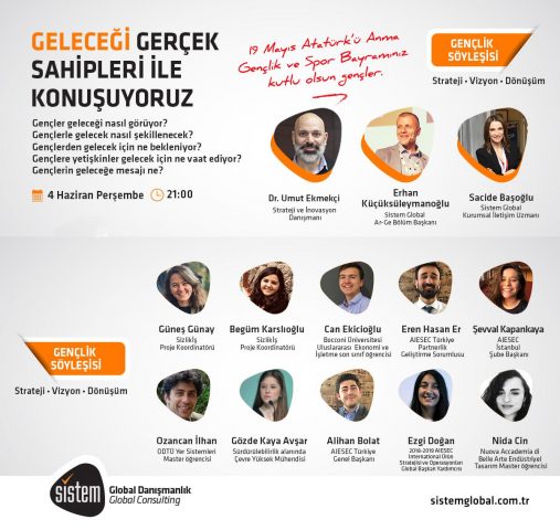Sistem Global Danışmanlık GELECEĞİ GERÇEK SAHİPLERİ İLE KONUŞUYORUZ