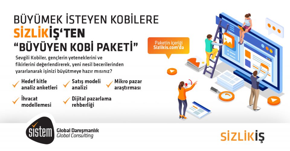 Sistem Global Danışmanlık Si̇zli̇ki̇ş Büyüyen Kobi̇ Paketi̇ İle Okyanuslara Açilin!