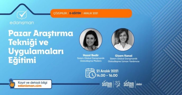 Sistem Global Danışmanlık Pazar Araştırma Tekniği Ve Uygulamaları Eğitimi