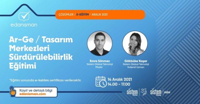 Sistem Global Danışmanlık Ar-Ge/Tasarım Merkezleri Sürdürülebilirlik Eğitimi