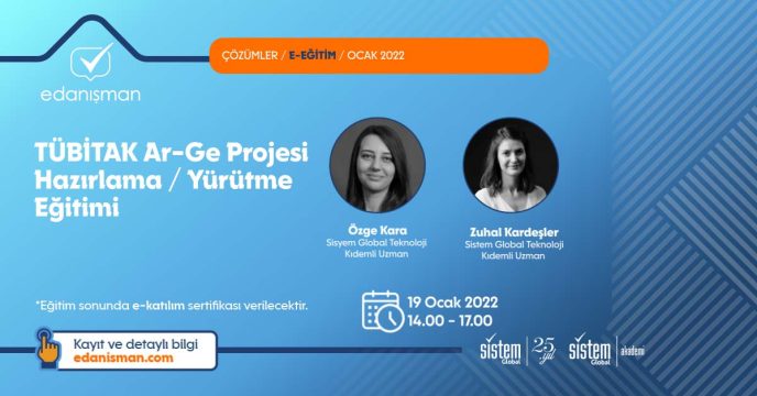 Sistem Global Danışmanlık Tübi̇tak Ar-Ge Projesi Hazırlama/Yürütme Eğitimi