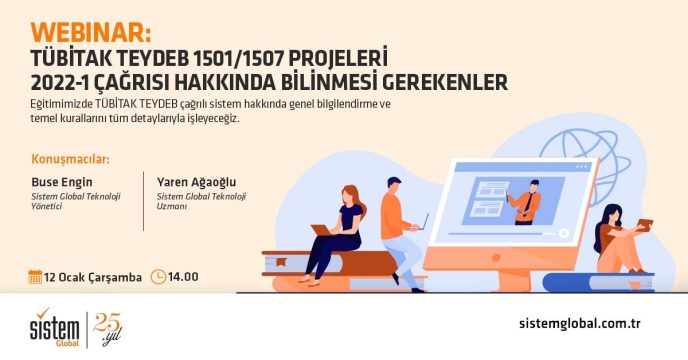 Sistem Global Danışmanlık Tübi̇tak Teydeb 1501/1507 Projeleri̇ 2022-1 Çağrisi Hakkinda Bi̇li̇nmesi̇ Gerekenler