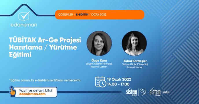 Sistem Global Danışmanlık TÜBİTAK Ar-Ge Projesi Hazırlama/Yürütme Eğitimi