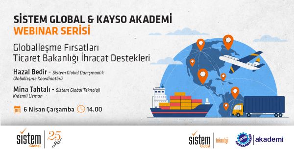 Sistem Global Danışmanlık Globalleşme Firsatlari, Ti̇caret Bakanliği İhracat Destekleri̇