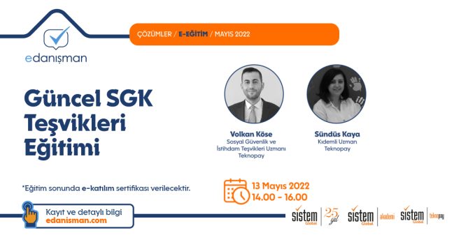 Sistem Global Danışmanlık Güncel Sgk Teşvikleri Eğitimi