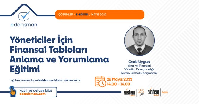 Sistem Global Danışmanlık Yöneticiler Için Finansal Tabloları Anlama Ve Yorumlama Eğitimi