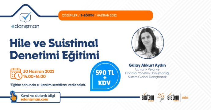 Sistem Global Danışmanlık Hile Ve Suistimal Denetimi Eğitimi