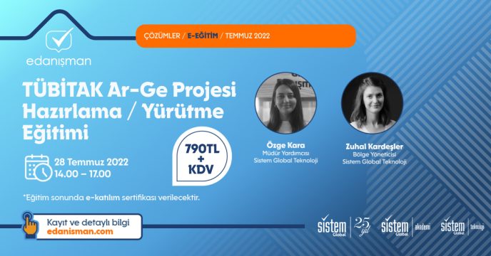 Sistem Global Danışmanlık TÜBİTAK Ar-Ge Projesi Hazırlama/Yürütme Eğitimi