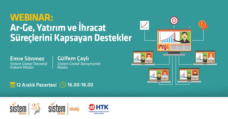 Ar-Ge, Yatırım ve İhracat Süreçlerini Kapsayan Destekler 7 Sistem Global Danışmanlık Ar-Ge, Yatırım ve İhracat Süreçlerini Kapsayan Destekler