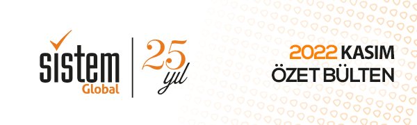 Sistem Global Danışmanlık KASIM 2022 GELİŞMELER