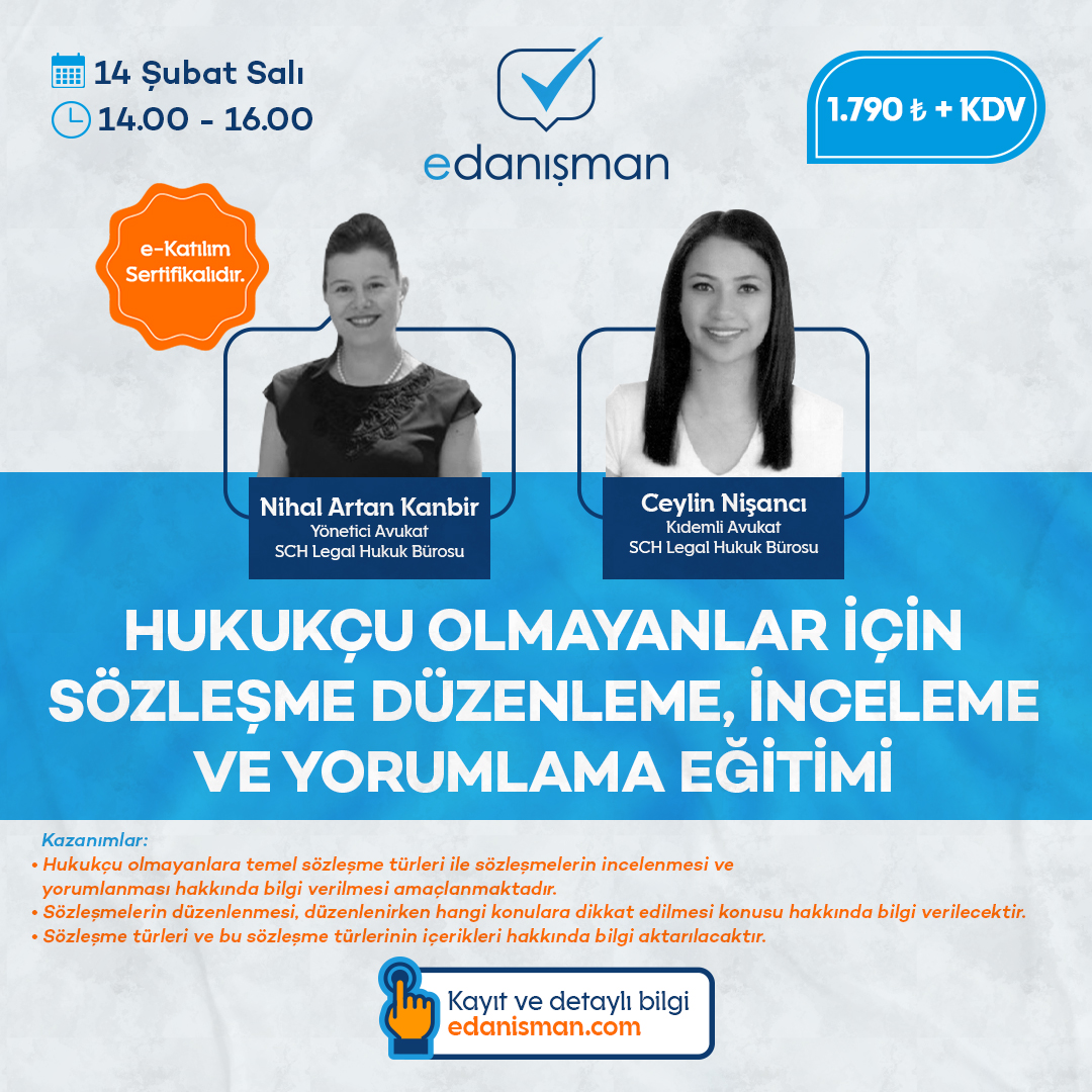 Hukukçu Olmayanlar İçin Sözleşme Düzenleme İnceleme ve Yorumlama Eğitimi 7 Sistem Global Danışmanlık Hukukçu Olmayanlar İçin Sözleşme Düzenleme İnceleme ve Yorumlama Eğitimi