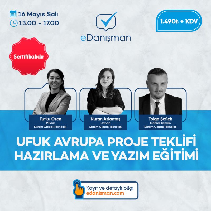 Ufuk Avrupa Proje Teklifi Hazırlama Ve Yazım Eğitimi 7 Sistem Global Danışmanlık Ufuk Avrupa Proje Teklifi Hazırlama Ve Yazım Eğitimi