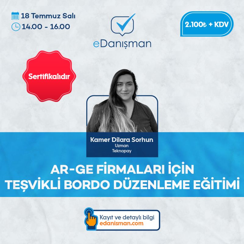 Ar-Ge Firmaları Için Teşvikli Bordro Düzenleme Eğitimi 7 Sistem Global Danışmanlık Ar-Ge Firmaları Için Teşvikli Bordro Düzenleme Eğitimi